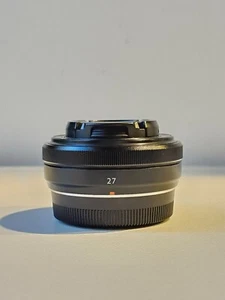 NEAR MINT Fujifilm Fujinon XF27mm F2.8 Lens Black - Picture 1 of 7