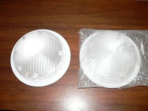 Pair of Lumitronics RV Camper Porch Dome Security Scare Lights, NEW, 12 volt - Picture 1 of 4