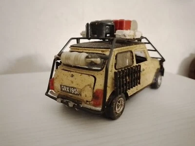 MINI COOPER RALLY 1/25 DIECAST ORIGINAL POLISTIL METAL MODEL 582 MADE IN ITALY  - Immagine 1 di 4
