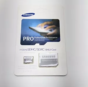 Samsung PRO Micro 32GB SDHC/SDXC UHS-I Full Size Memory Card - Picture 1 of 7