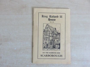 King Richard III House Scarborough Booklet. - Picture 1 of 5