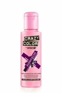 Renbow Crazy Color/Colour "Aubergine" Semi Permanent Hair Dye 100ml - Picture 1 of 1
