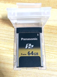 Panasonic F Series 64GB P2 Memory Card 64G P2 Card AJ-P2E064FGN VGN2B58 Tested - Picture 1 of 3