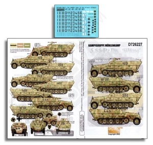 Coche Echelon Fine Details 1/72 Sd 251/1 - 5. SS-Pz Div "Wiking" Polonia 1944 - Imagen 1 de 1