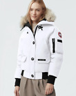 Womens Canada Goose North White Star Chilliwack Bomber Heritage Jacket Sz Small