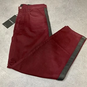 Pantalones de mezclilla recortados ZARA talla 42 calce suelto para hombre 24 pulgadas dentro de la pierna nuevos con etiquetas - Imagen 1 de 10