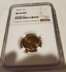 1937 US 1 Cent NGC MS 66 RD