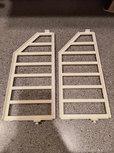 1978 Barbie A-Frame Dream House Replacement Parts: Railings Rails Balcony 2pcs - Picture 1 of 12