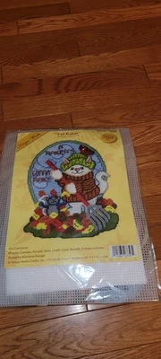 Fall Raker Wall Hanging - Design Works Plastic Canvas Kit - Image 1 of 2