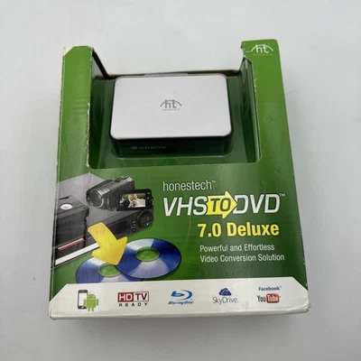 Honestech VHS to DVD 7.0 Deluxe Video Conversion USB Windows-Open Box - Image 1 of 3
