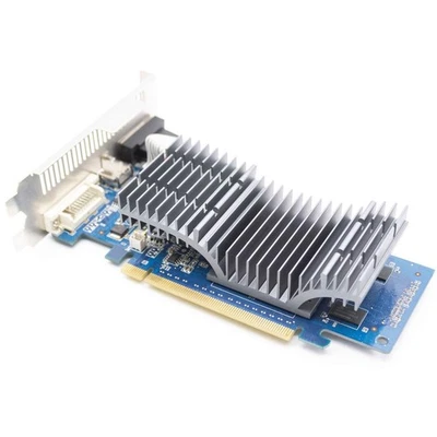 Asus Nvidia Geforce En 210 512MB GDDR3 Video Card Graphics HDMI VGA DVI ATX - Image 1 of 4