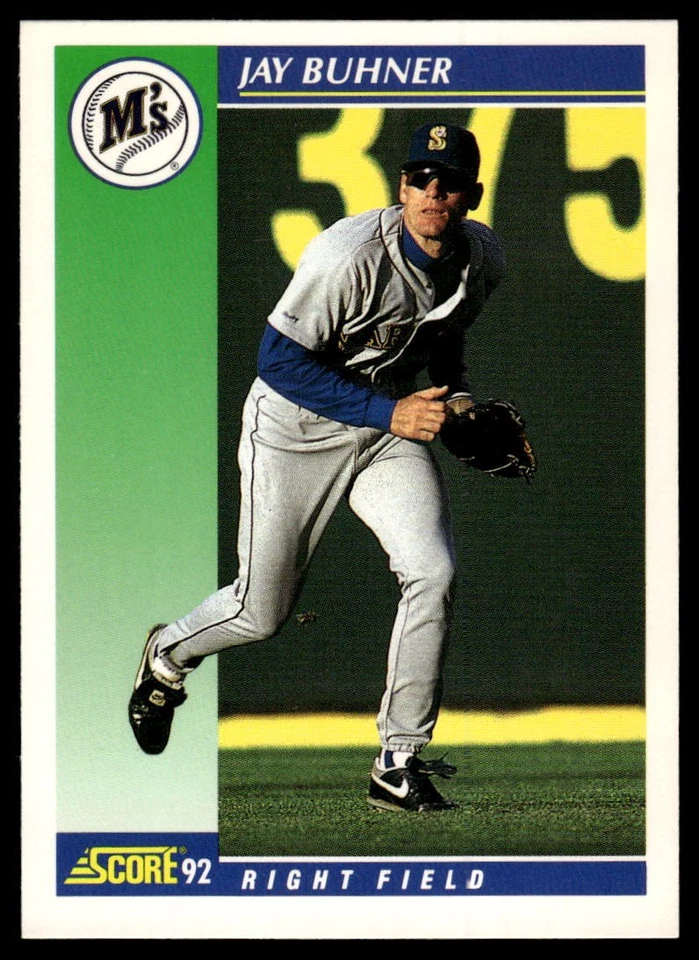 1992 Score #64 Jay Buhner - Image 1 of 2