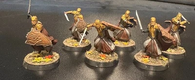 Juego de 6 Elfos de Madera - Proxies Impresos en 3D - Totalmente Basado, Pintado, Fantasía Foto 1 de 4