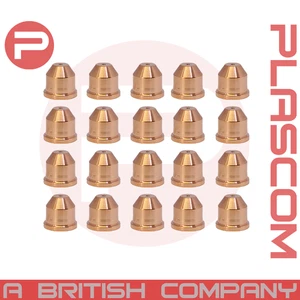 BK14300-9 - Lincoln Flex Cut LC125M Nozzle - 85A Compatible Pack of 20 - Picture 1 of 2