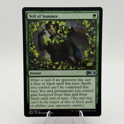 Magic The Gathering MTG: Veil of Summer - Core Set 2020 (M20) #198 (Near Mint) - Image 1 of 2