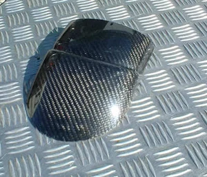 Carbon Fibre Kawasaki Z750 Z 750 2007 - 2012 Fender Extender Front Mudguard - Picture 1 of 1