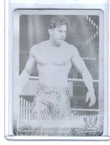 WWE Fandango #31 2015 Topps Black Printing Plate Card SN 1 of 1 - Picture 1 of 2