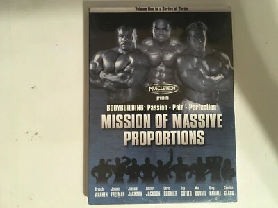 Bodybuilding: Passion-Pain-Perfection Mission Of Massive Proportions Brand New - Image 1 of 2