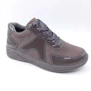 Basket Tennis Chaussure Femme Fille Enfant Sneakers - 35 36 37 38 39 40 - Gris - Imagen 1 de 10