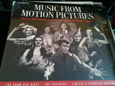 vinyle 33T music from motion pictures couleur rouge - Photo 1/4