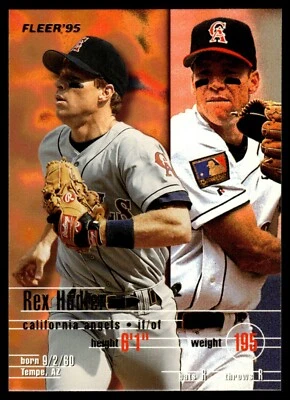 1995 Fleer #226 Rex Hudler California Angels - Image 1 of 2