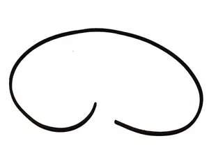 2009 10-2020 Dodge Journey Front Door Weatherstripping Seal Weatherstrip Gasket - Picture 1 of 6