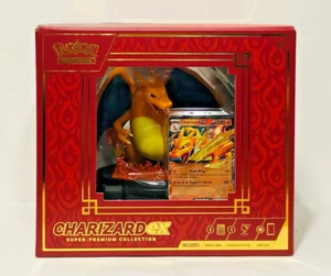 New Pokemon TGC Trading Card Game Charizard EX Super-Premium Collection Free S&H - Picture 1 of 1