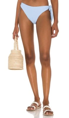 Tularosa Iraia Bottom Blue Rib Bikini Swim Revolve Resort M NWT $78 - Image 1 of 4