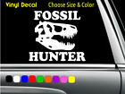 Fossil Hunter Tyrannosaurus Rex Decal Wall Laptop Car Window CHOOSE SIZE COLOR