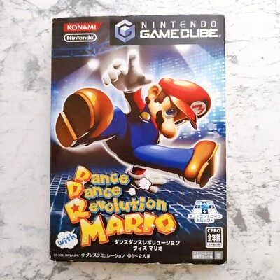 Nintendo GameCube Dance Dance Revolution with Mario Japanese Soft Only Retro - Image 1 of 4