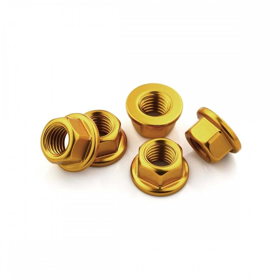 Aprilia SL 1000 FALCO 00-03 алюминиевая задняя звездочка гайка набор - золото - Изображение 1 из 1