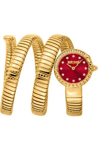 Just Cavalli - Uhr JC1L302M0035 für Frau Weinrot aus Edelstahl - Bild 1 von 3
