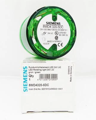 SIEMENS 8WD4320-5DC 8WD4 320-5DC RUNDUMLICHTELEMENT LED 24V UC -OVP- - Bild 1 von 3