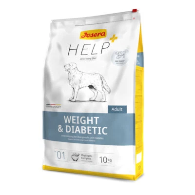 10 kg Josera Help Weight & Diabetic Hund Trockenfutter b. Übergewicht & Diabetes - Bild 1 von 3