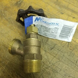 Matco Norca 205F04 Angle Boiler Drain 3/4" MIP X Hose - Picture 1 of 6