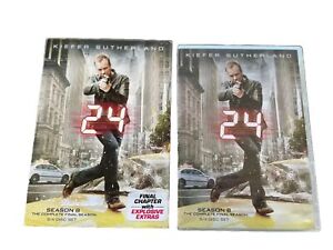 24 Season 8 DVD Region 1 (6-Disc Set) Kiefer Sutherland Complete Final Season