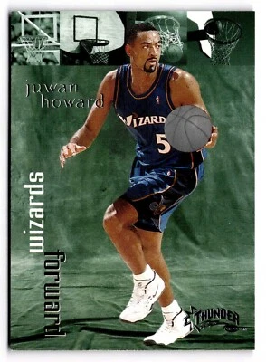 1998-99 Skybox Thunder Juwan Howard #125 Washington Wizards  - Image 1 of 2