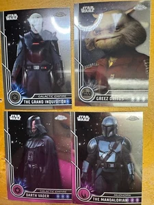 2024 Topps Chrome Star Wars Base Set - PICK A CARD - Complete Your Set! - Bild 1 von 11
