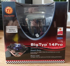 Thermaltake BigTyp 14 Pro CPU Cooler Socket 775 AM2 AM2+ 939 754 - Picture 1 of 5