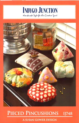 Indygo Junction ~ PIECED PINCUSHIONS ~ Cute!  Pincushions or Filled w/ Potpourri - Image 1 of 2