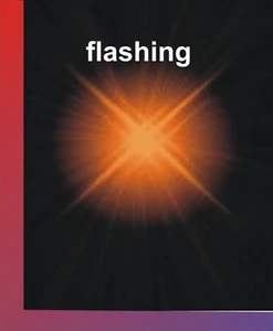 10 x SMD LED Bauart 0805  orange blinkend Blinker flash flashing blink - Picture 1 of 2