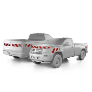 reflecto marca de advertencia coche a medida para VW Amarok año 05-2023 - Imagen 1 de 1