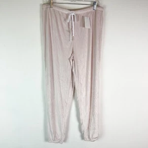 Pigiama donna Kensie nuovo con etichetta rosa chiaro con coulisse jogger pantaloni lounge taglia XL - Foto 1 di 5