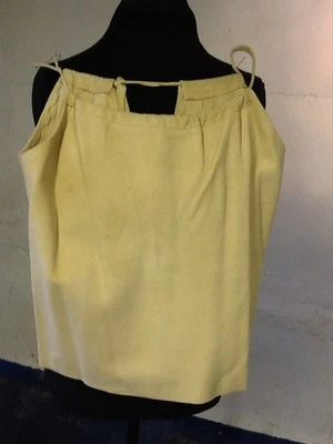 Beige Suede Tank Top S - Photo 1/2