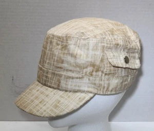 Women's Lightweight Cap with External Side Pocket Elastic Stretch Back Small - Picture 1 of 9