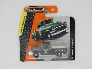 1:64 1957 GMC Stepside "Canon" - Short Card Matchbox BFJ78 - Picture 1 of 1