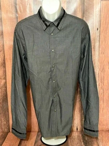Guess Button-Down Designer Herren Größe XLarge Langarm Hemd Herren. - Bild 1 von 8