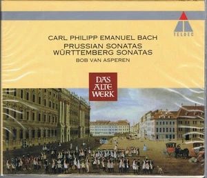 C.P.E BACH 3 CDs BOX SET(SEALED) PRUSSIAN SONATAS BOB VAN ASPEREN - Imagen 1 de 2