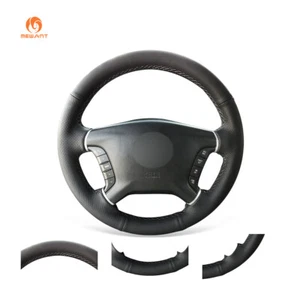 MEWANT PU Leather Steering Wheel Cover for Mitsubishi Pajero 2006-2021 Delica - Imagen 1 de 7