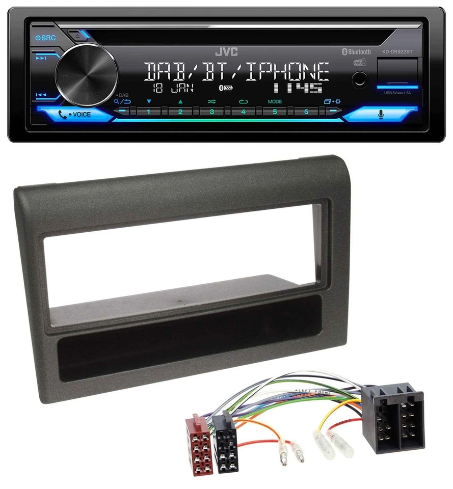 JVC Bluetooth MP3 USB DAB CD Autoradio für Alfa Romeo 155 Lancia Dedra Delta 199 - Bild 1 von 4
